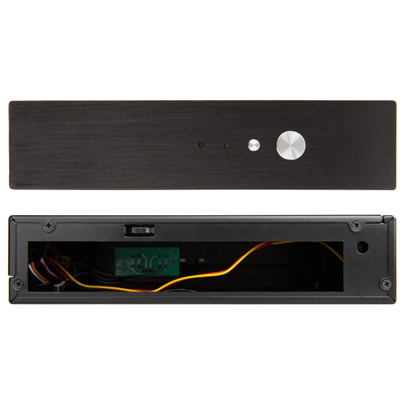 Korpusas Akasa Cypher Thin-Mini-ITX 120W