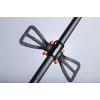 Reguliuojamas telefono laikiklis meškerei deeper ITGAM0003, silikoninis, 3,5–5 colių telefonams, 280 mm, juodas
