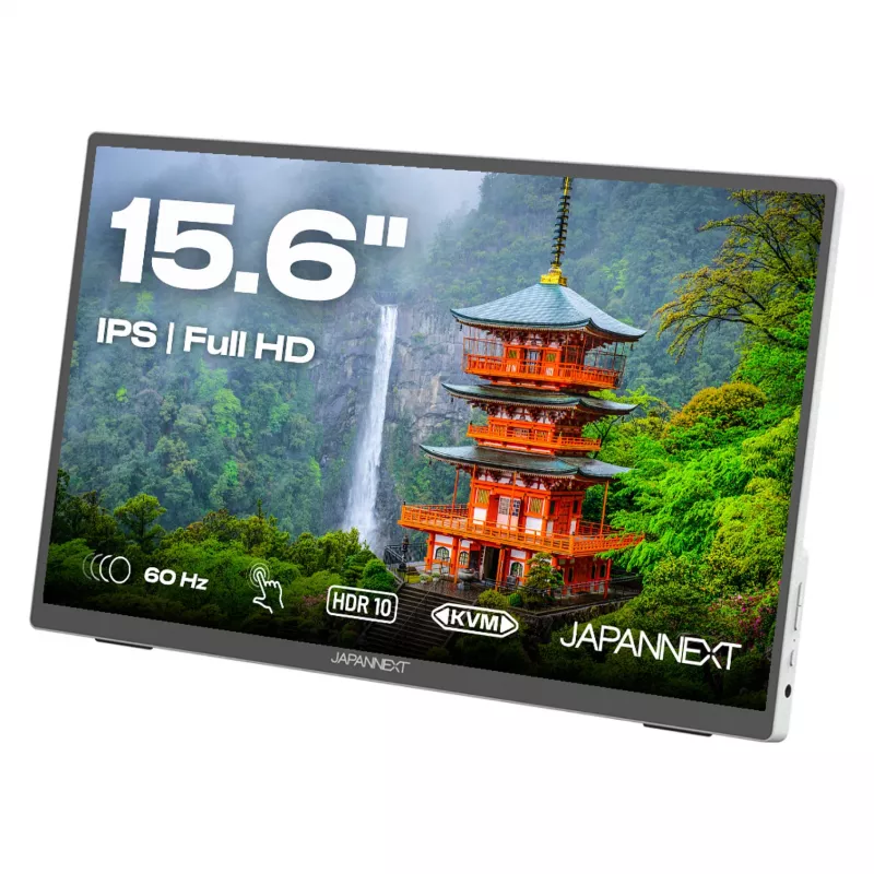 JAPANNEXT JN-MD-I156FHDR-T nešiojamas monitorius 15.6 colio Full HD LED liečiamu ekranu