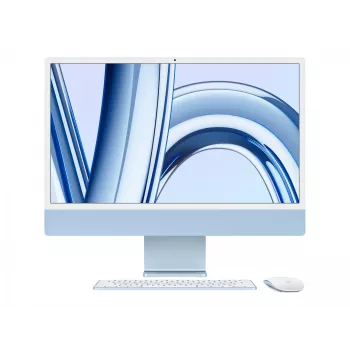 iMac 24 colių: M4 10/10, 16 GB, 512 GB SSD – Mėlyna