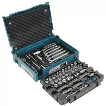 Makita E-08713 mechaniko įrankių rinkinys 120 vnt.