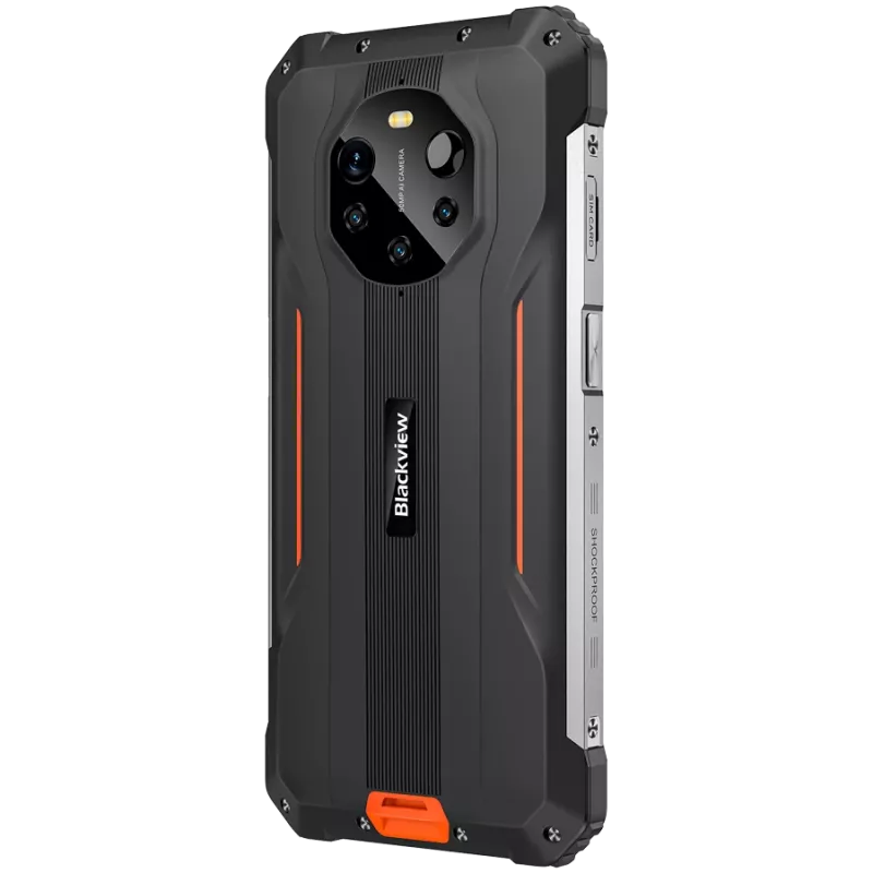 Blackview BL8800 Dual 5G Pro 6.58 inch FHD+ IPS 1080x2408 8GB/128GB, MT6833V 8 branduolių 2.2GHz, 16MP priekinė/5MP+50MP galinė kamera, FLIR šiluminė kamera, baterija 8380mAh, Type-C, Android 11