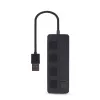 USB 2.0 4 prievadų šakotuvas Gembird UHB-U2P4-05