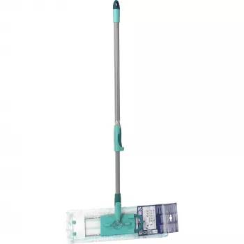 Leifheit 55049 mikropluošto šluostė laminatui, plytelėms ir medžiui, pilka/turkiška