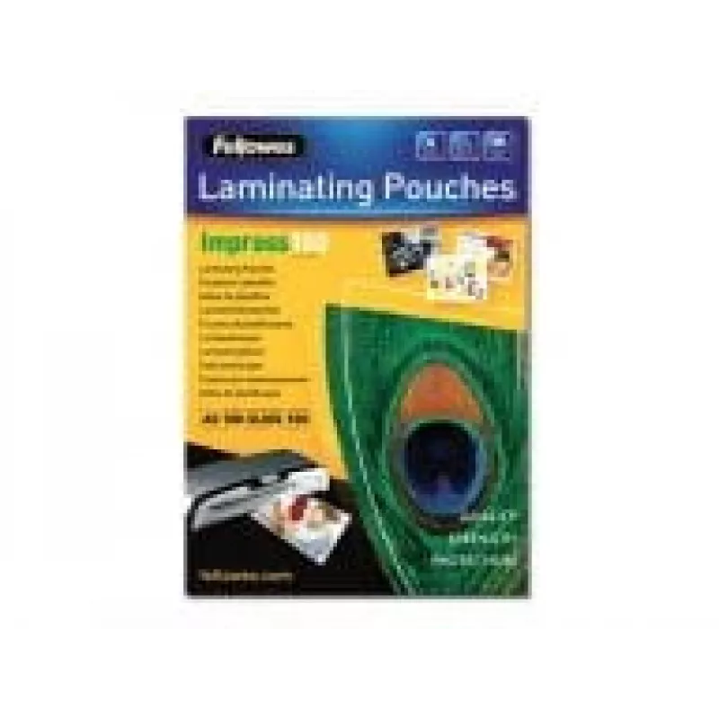 Laminavimo maišeliai blizgūs A5 100 vnt. 100 mikronų Fellowes 5351002