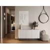 Komoda Cama Meble VERA 150x40x80 cm matinė balta, medžio drožlių plokštė, 16 mm rėmas
