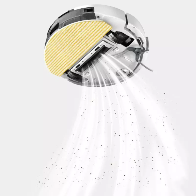 KARCHER RVC 3 Comfort balta grindų valymo robotė su bazine stotele