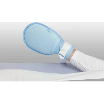 Apsauginė pirštinė TIMAGO 2510 dydis L savęs žalojimo prevencijai, balta, 1 vnt.
