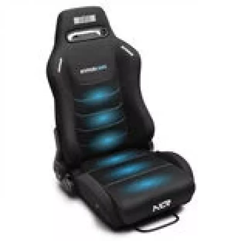 Lenktyninė sėdynė Next Level Racing ERS3 HYPERCOOL ventiliuojama juoda – sim racing kokpito sėdynė