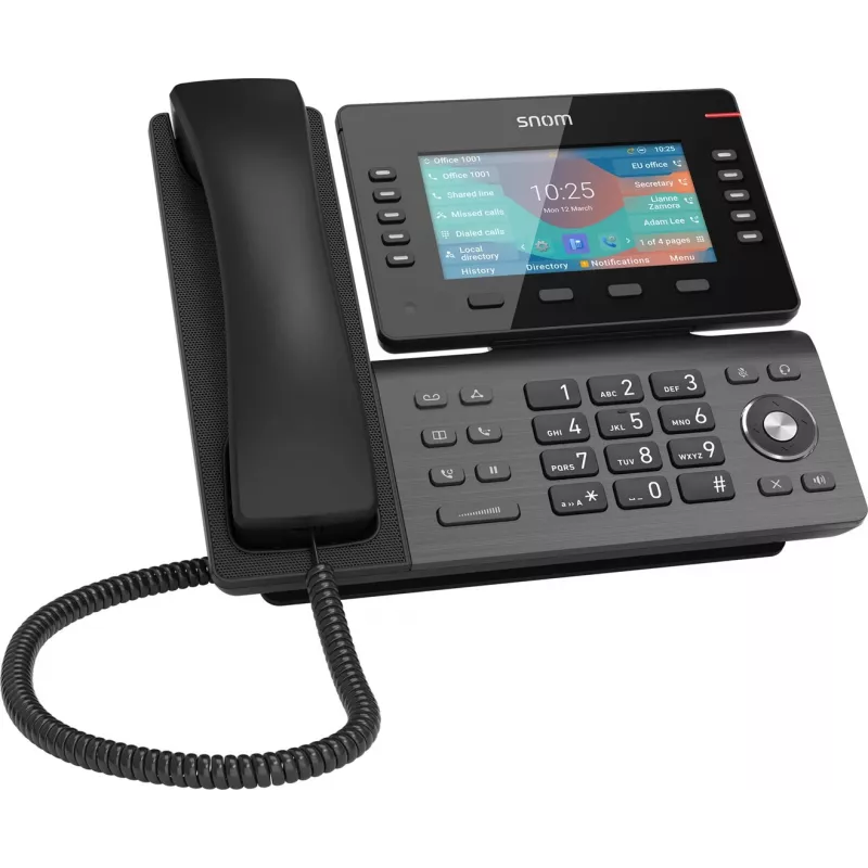 IP telefonas Snom D865 pilkas TFT Wi-Fi 12,7 cm ekranas