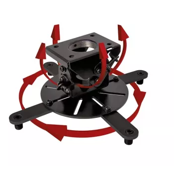 Lubinis projektoriaus laikiklis B-TECH BT899-XL – 25 kg, juodas