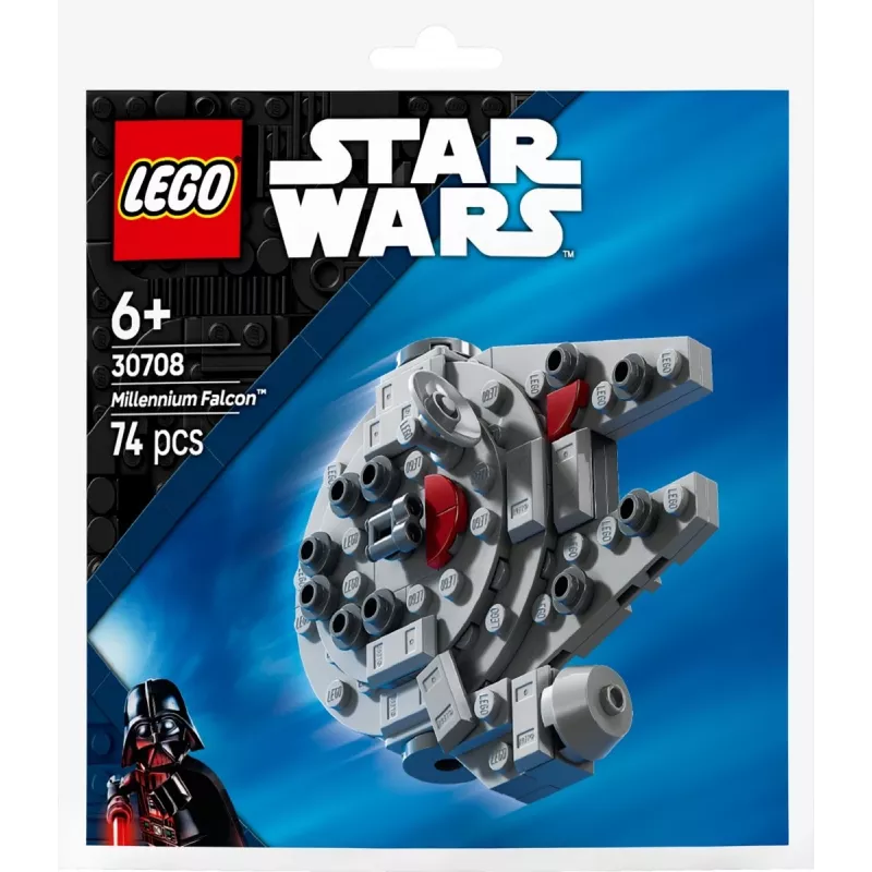 LEGO konstruktorius 30708 Star Wars Millennium Falcon mini modelis polimaišelyje, mažas kolekcinis rinkinys