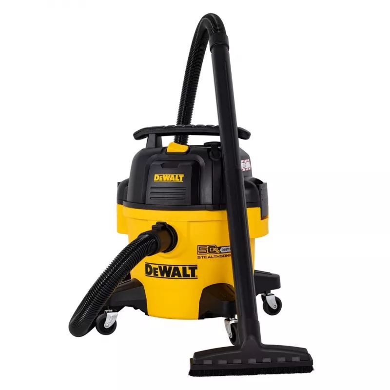 Šlapio ir sauso siurblys DeWalt AT-DXV23P-QT, 800 W, 23 l, 19 kPa, HEPA, 65 dB
