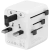 CANYON kelioninis adapteris OnTour 20 EU/UK/US/AUS 20W baltas