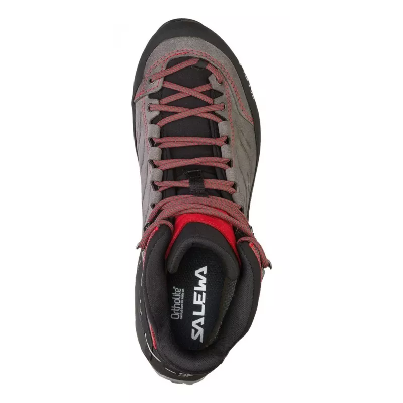 Salewa MTN Trainer Mid GTX vyriški batai Anglies, Pilka, Raudona