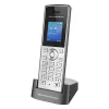 Grandstream Networks WP810 IP Telefonas Juodas Metalinis 2 Linijos TFT Wi-Fi