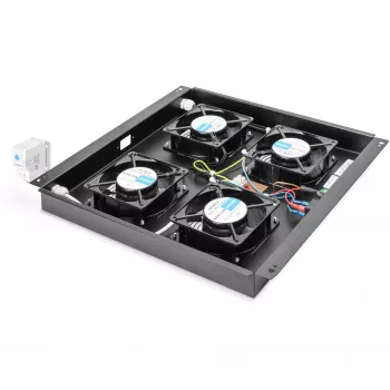 Aušinimo įrenginys Digitus DN-19 FAN-4-B-N 19 inch 4 ventiliatoriai