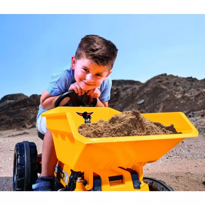 Savivartis žaislinis Simba-Dickie BIG Jim-Dumper, plastikinis, nuo 3 iki 5 metų, juodas ir geltonas