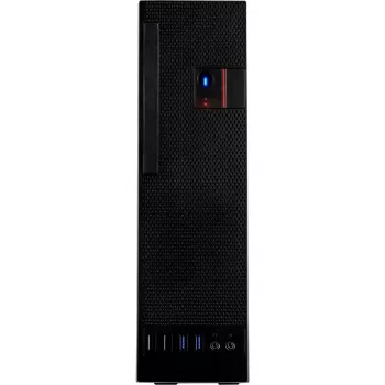 Korpusas Inter-Tech S-331 Desktop, Mini-ITX / Micro ATX, juodas