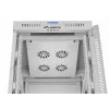 Laisvai pastatomas serverio spintos korpusas LANBERG FF01-6815-12SL 15U, 600×800×922 mm, 1200 kg, IP20, pilkas