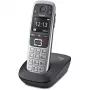 Gigaset E560 belaidis DECT telefonas su skambučio numerio atpažinimu, juodai sidabrinis