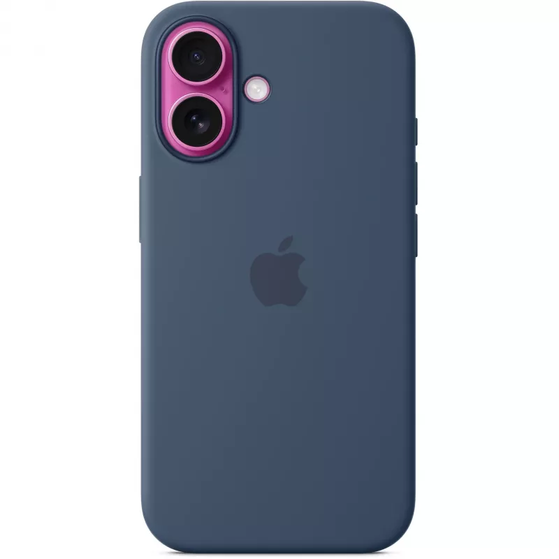 Silicone Case Apple iPhone 16 MagSafe Denim Mėlyna 6.1 colio