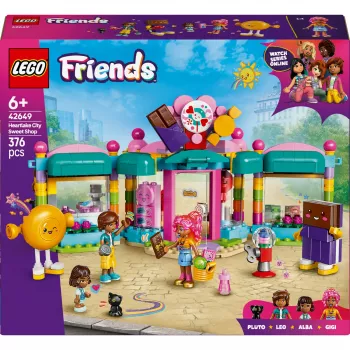 LEGO FRIENDS 42649 Heartlake City saldainių parduotuvė