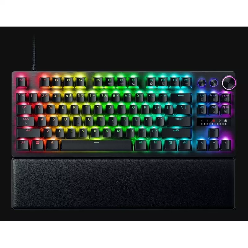 Klaviatūra Razer Huntsman V3 Pro Tenkeyless optiniai jungikliai RGB LED