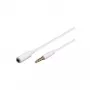Wentronic Goobay 62363 3,5 mm Jack ilginimo laidas, baltas, 3 m