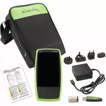 Tinklo ir PoE testeris Fluke Networks NetAlly LinkRunner AT 3000 — RJ-45, SFP/SFP+, Li-Ion 9750 mAh
