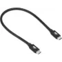 OWC Thunderbolt 5 / TB4 / USB-4 / C laidas 0,3 m juodas - Skaitmeninių duomenų laidas (OWCCBLTB5C0.3M)