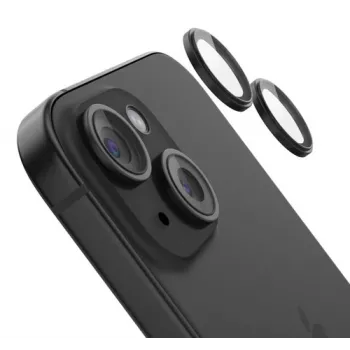 Apsauginis stiklas fotoaparatų lęšiams Belkin OVA179HQBK, skirtas iPhone 15 ir iPhone 15 Plus – 2 vnt. pakuotė