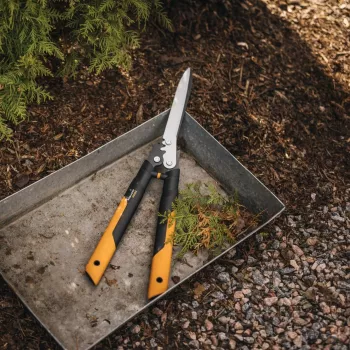Fiskars PowerGear X HSX92 juoda, oranžinė