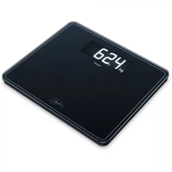 Kūno svorio svarstyklės Beurer GS 410 Signature Line – juodas grūdinto stiklo paviršius