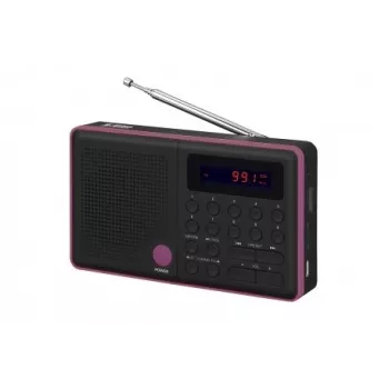 Radijo imtuvas Eltra Pliszka USB FM, juodas