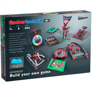 Konstruktorius Fischertechnik Build Your Own Game 564067 – interaktyvus lavinamasis rinkinys