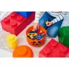 Dėžė daiktams Room Copenhagen LEGO Storage Head Pumpkin didelė oranžinė/juoda