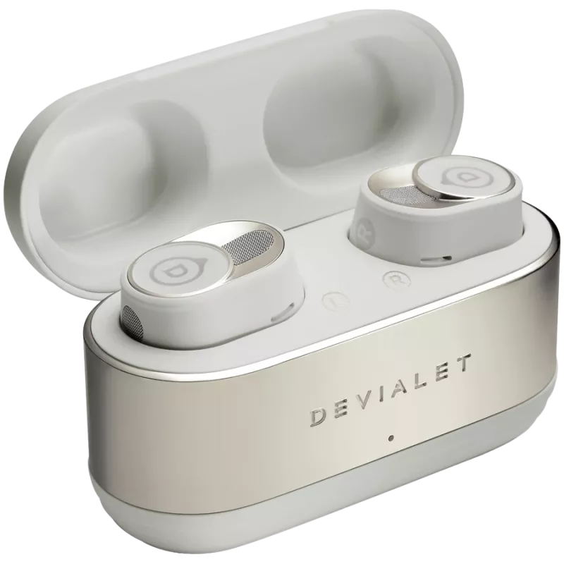 Devialet Gemini II Light Pearl belaidės ausinės