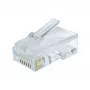Gembird LC-8P8C-002/10 kištukas RJ-45, skaidrus, CAT6, 10 vnt.