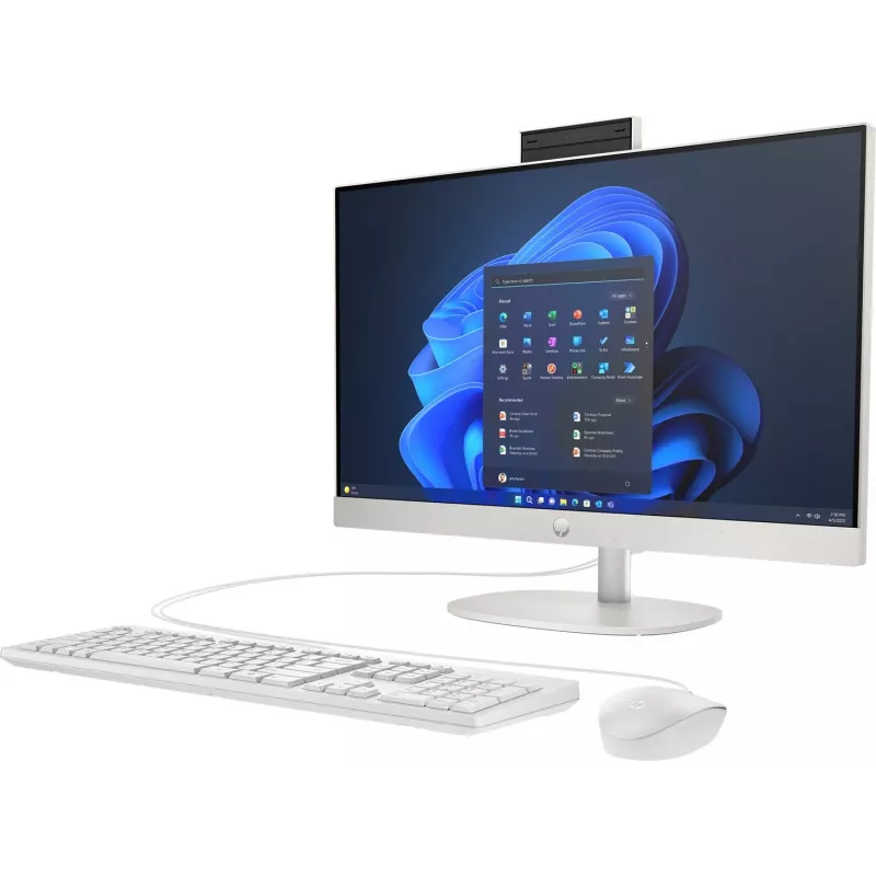 Visame viename kompiuteris HP ProOne 240 All-in-One G10 — Intel Core i5-1335U, 16GB DDR4, 512GB SSD, 23.8 col. FHD IPS, Wi‑Fi 6, Windows 11 Pro