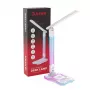 Stalinė lempa Hawk HW-LAMP04 White LED reguliuojama, balta, reguliuojama galvutė ir rankena