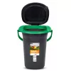 Šiukšlių konteineris Greenblue GB320BB juodas mėlynas plastikinis 19L