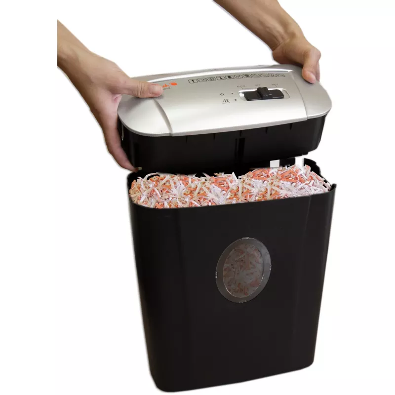 Smulkintuvas Peach PS500-10 kryžminis smulkinimas 72 dB 22 cm Juodas