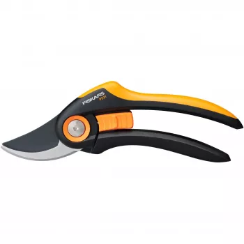 Fiskars Plus P521 genėjimo žirklės Bypass Juoda, Oranžinė