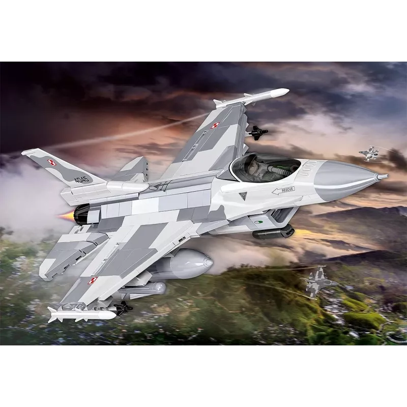 Konstruktorius Cobi F-16C Fighting Falcon — 463 dalys, mastelio modelio konstravimo rinkinys