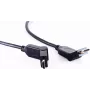 Monitorinis laidas ShiverPeaks 2 x HDMI Type A kištukas kampuotas 0,5 m