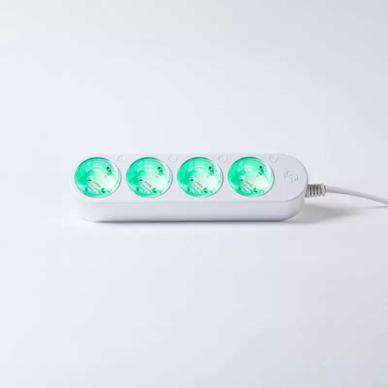 Išmanusis 12A Shelly Power Strip 4 Gen4 Zigbee/Matter maitinimo blokas