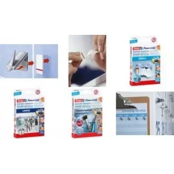 Tvirtinimo lipdukai TESA Powerstrips LARGE (10 vnt.)