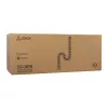 Kabelių valdymo panelė SBOX CC-1016W balta, 16 lizdų tinklo ir maitinimo kabeliams