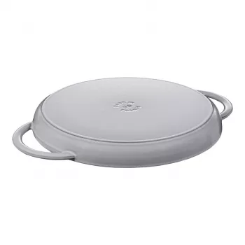 Grilių keptuvė ZWILLING STAUB Round 30 cm Pilka